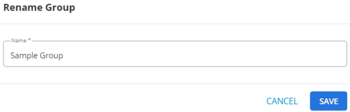 save renamed group